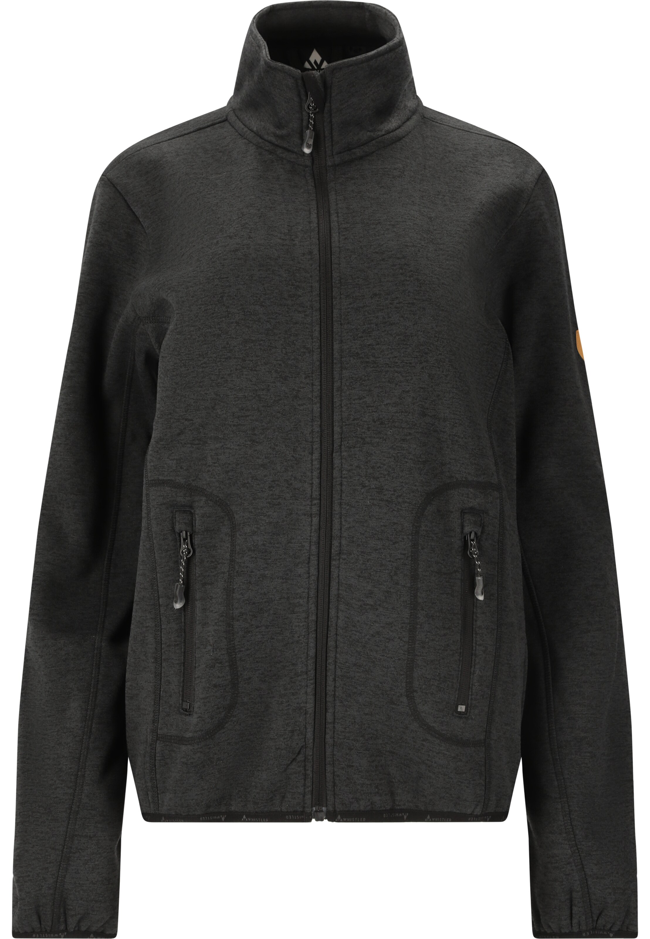 Whistler Fleecejacke 'SAMANI' in schwarz, Produktansicht