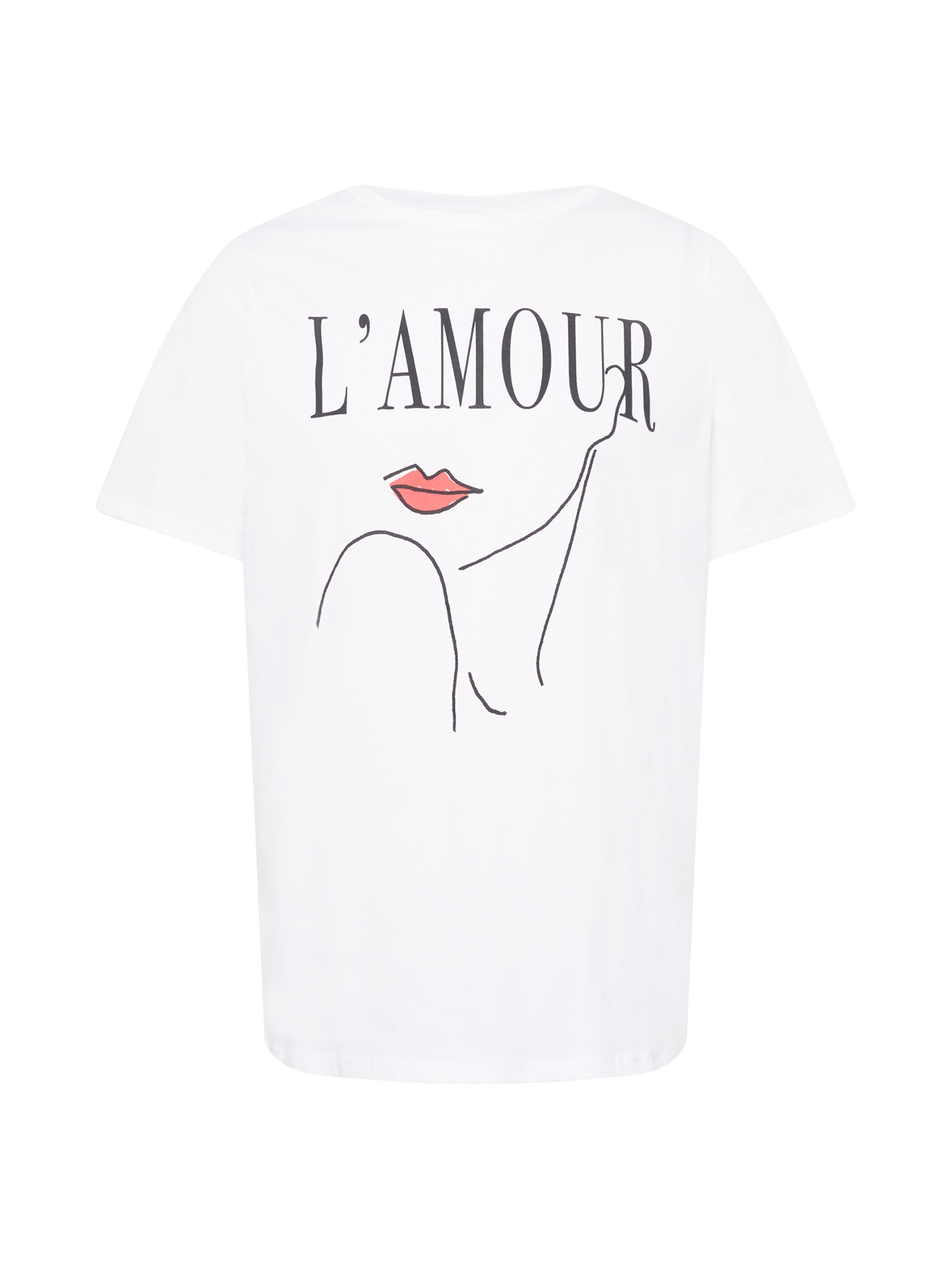 Frauen Shirts & Tops River Island Plus T-Shirt in Weiß - IO84195 Frauen Shirts & Tops River Island Plus T-Shirt in Weiß - IO84195