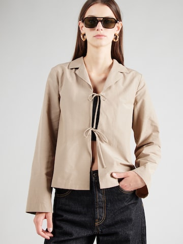 modström Bluse 'Harmonie' i beige: forside