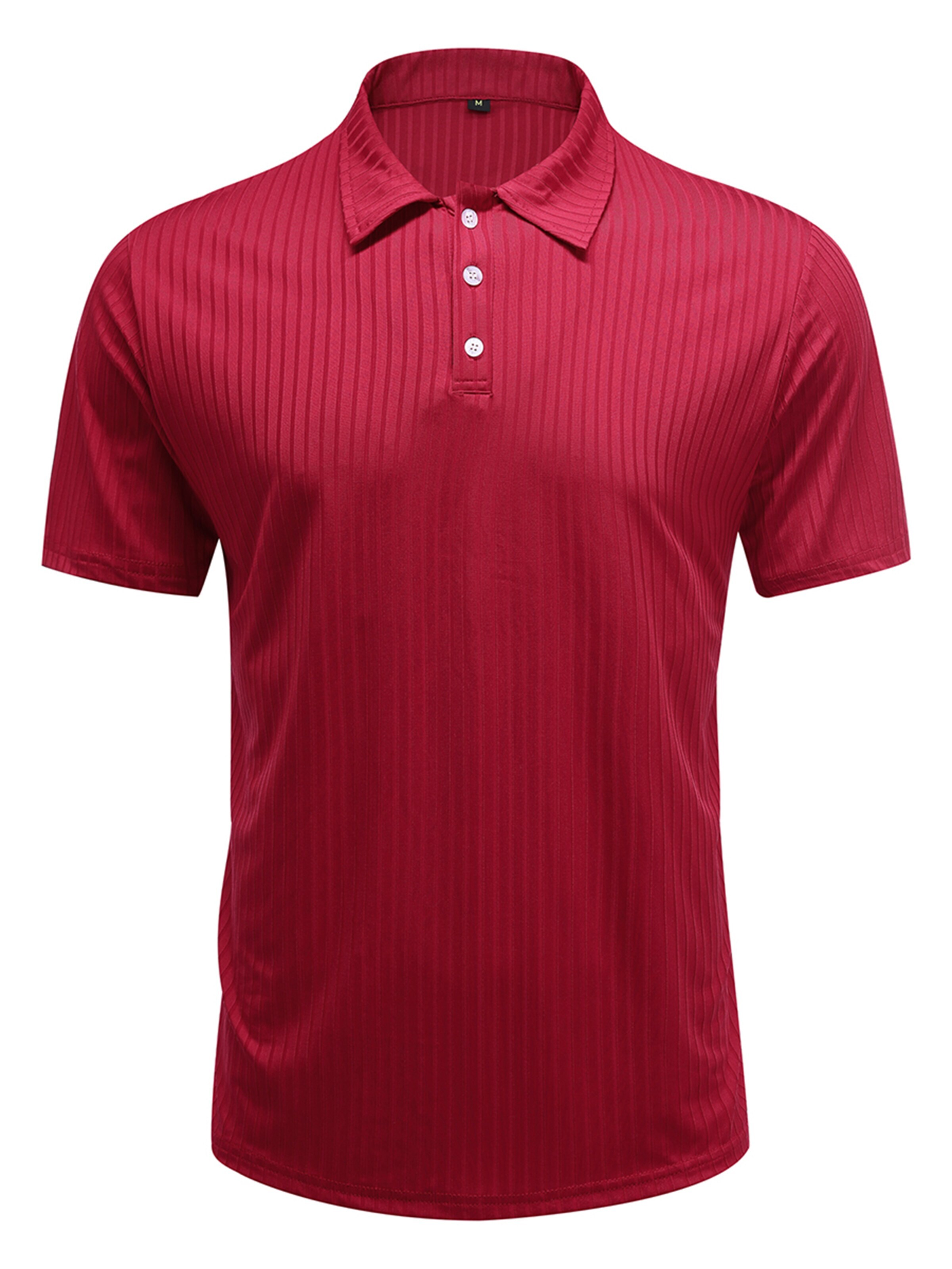 ALLTHEMEN Shirt 'Rhythmus' in Red: front