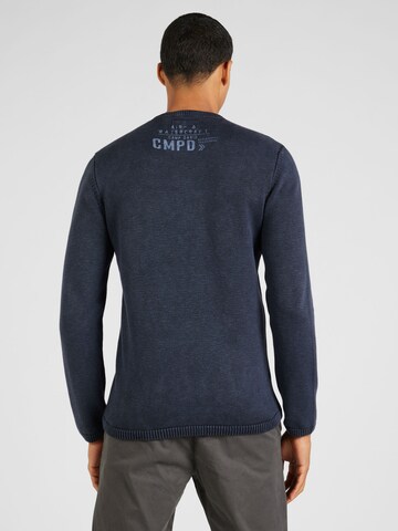 CAMP DAVID Pullover in Blau