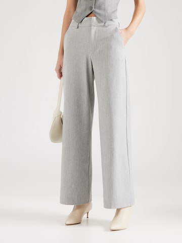 mbym - Pierna ancha Pantalón 'Gennie' en gris: frente