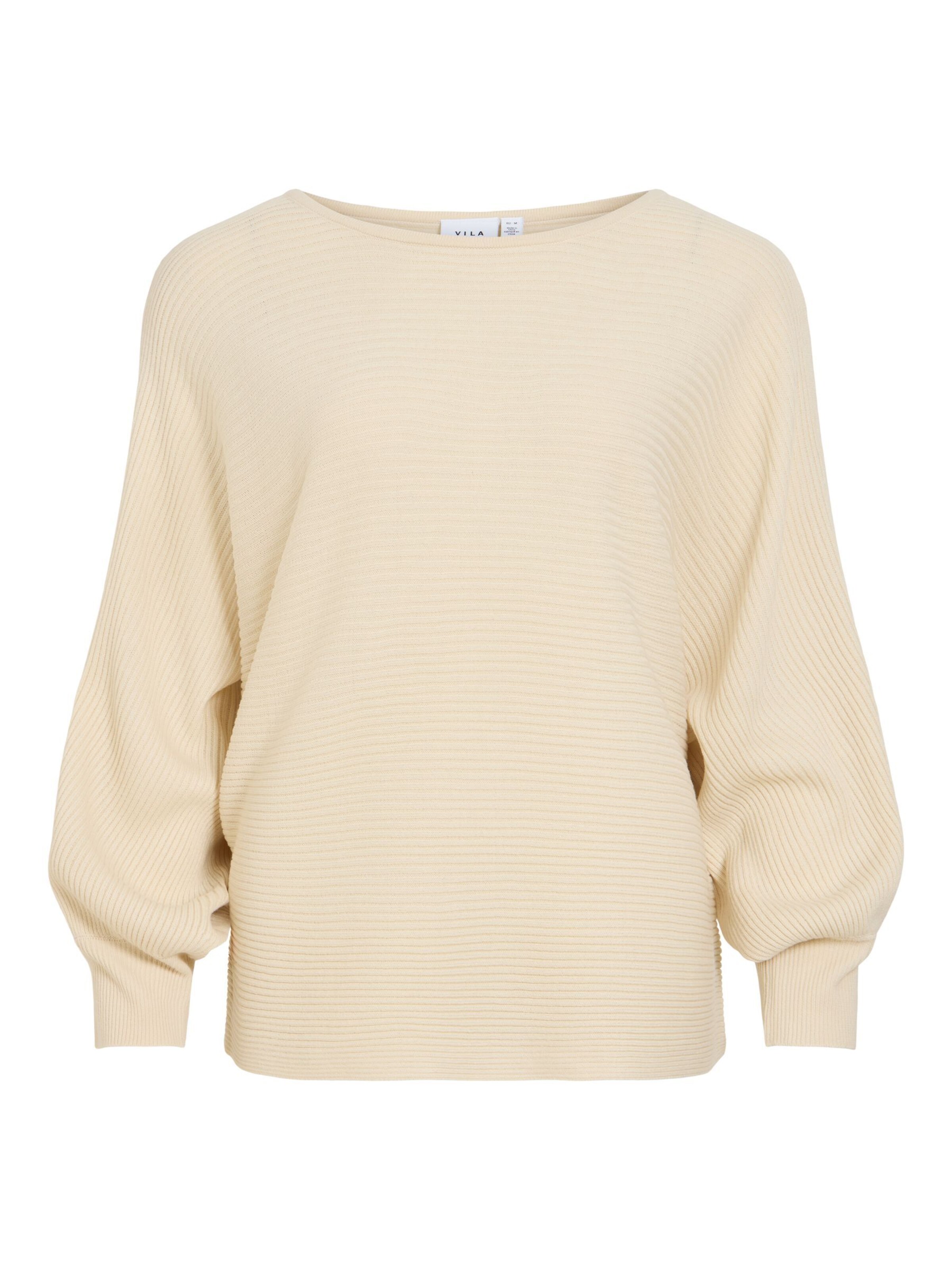 VILA Pull-over 'VIVilja' en XS en beige clair, Vue avec produit