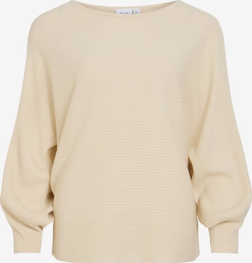Pull-over 'VIVilja' VILA en beige : devant
