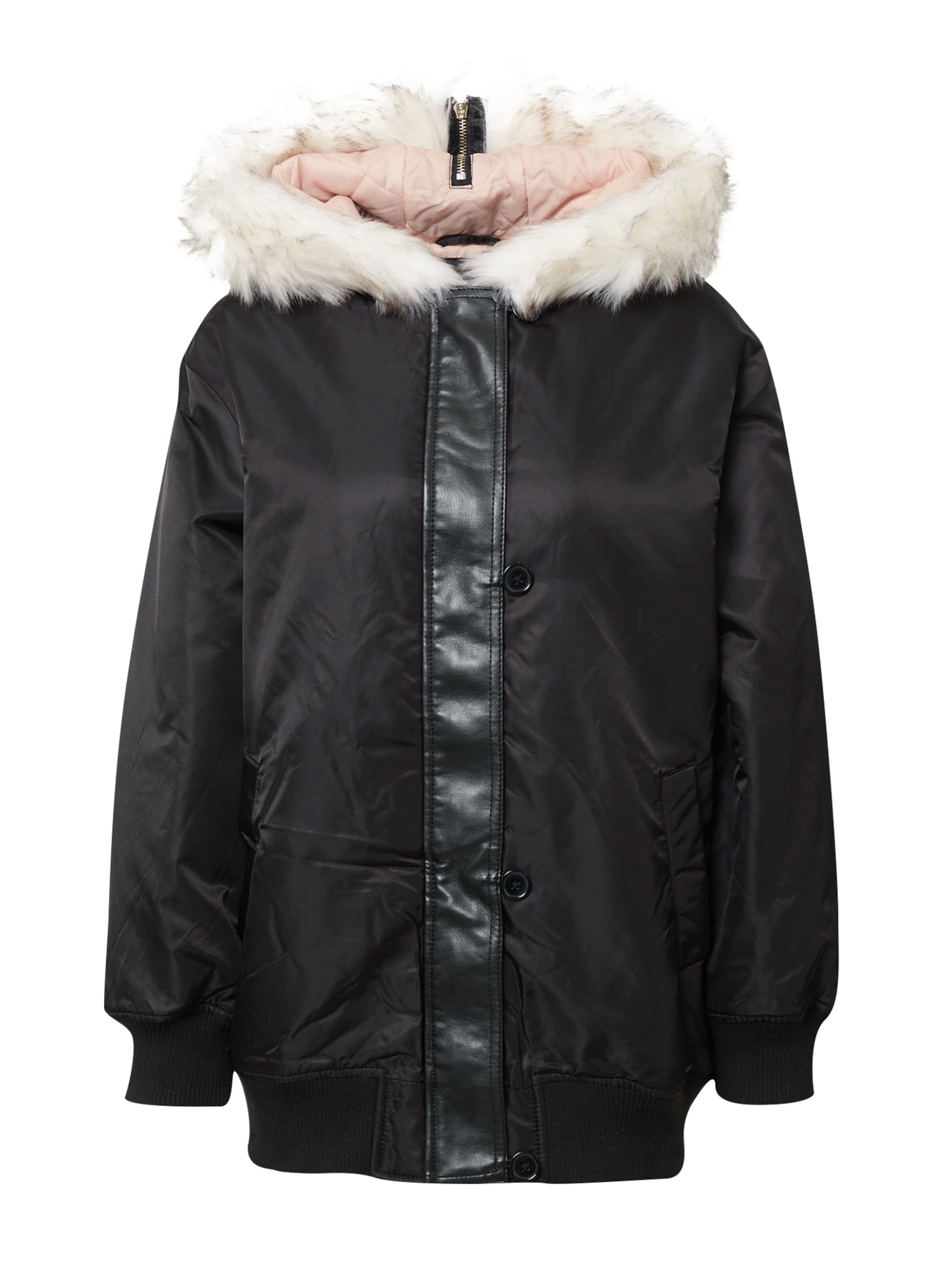 River Island Vinterjakke i sort: forside