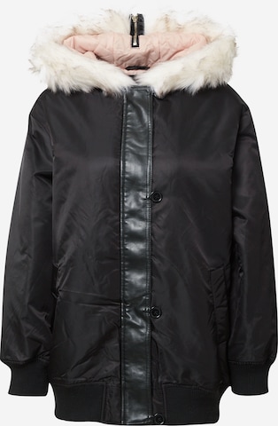 River Island Winterjas in Zwart: voorkant