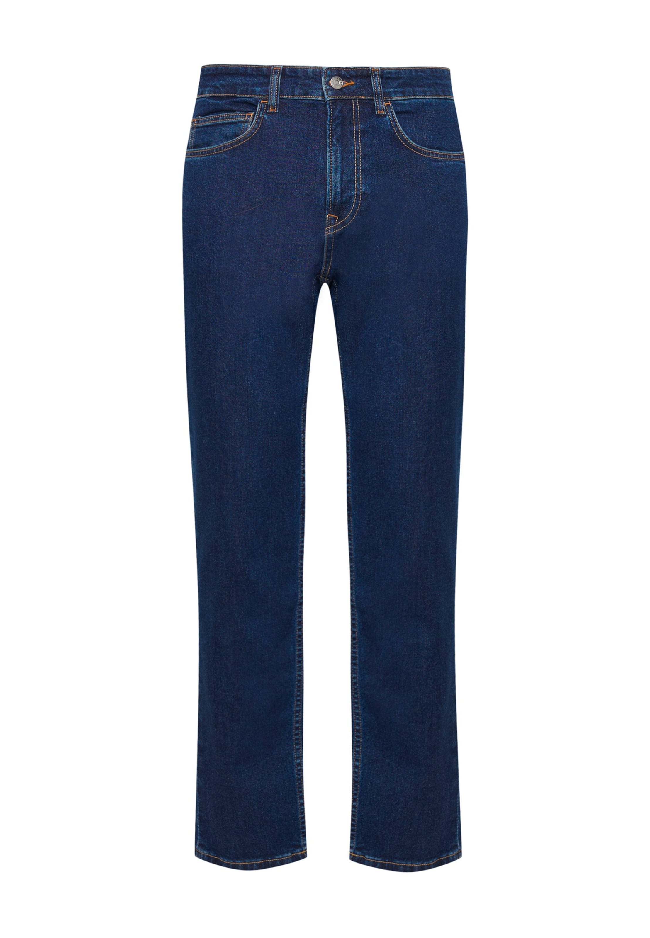 Coupe slim Jean 'Hatch' Pepe Jeans en bleu : devant