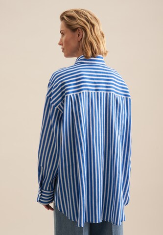 SEIDENSTICKER Bluse in Blau