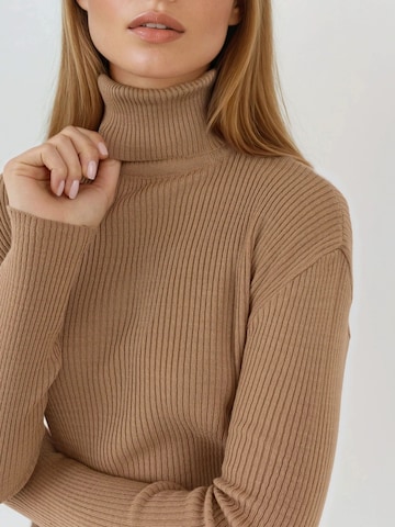 My fashion Pullover in Braun