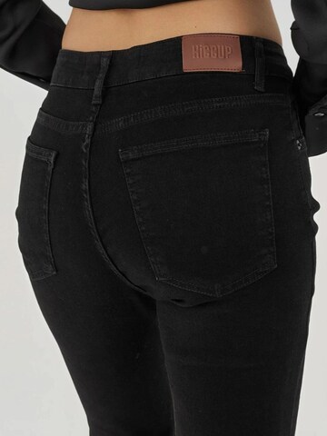 évasé Jean Hiccup en noir