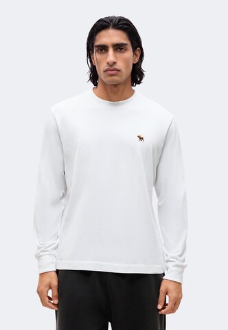Abercrombie & Fitch Футболка в Коричневый: спереди