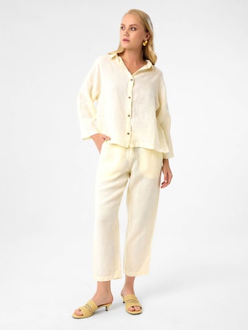 DIMI Blouse in Beige: front