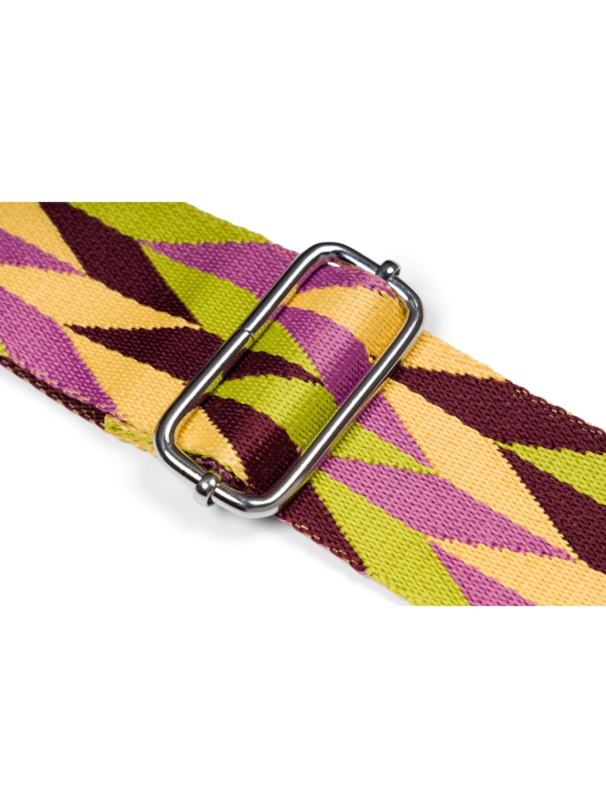 styleBREAKER Taschenzubehör 'Breiter Wechsel Taschengurt Rauten Muster'‌‌‌‌‌‌ in Gelb