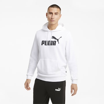 Sweat de sport 'Essentials' PUMA en blanc : devant