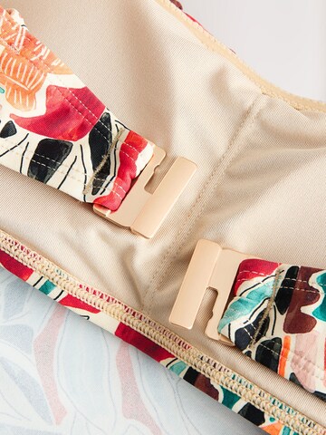 Next Bandeau Bikinitop in Mischfarben