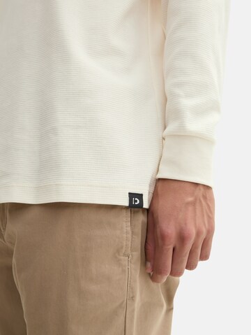 T-Shirt TOM TAILOR DENIM en blanc