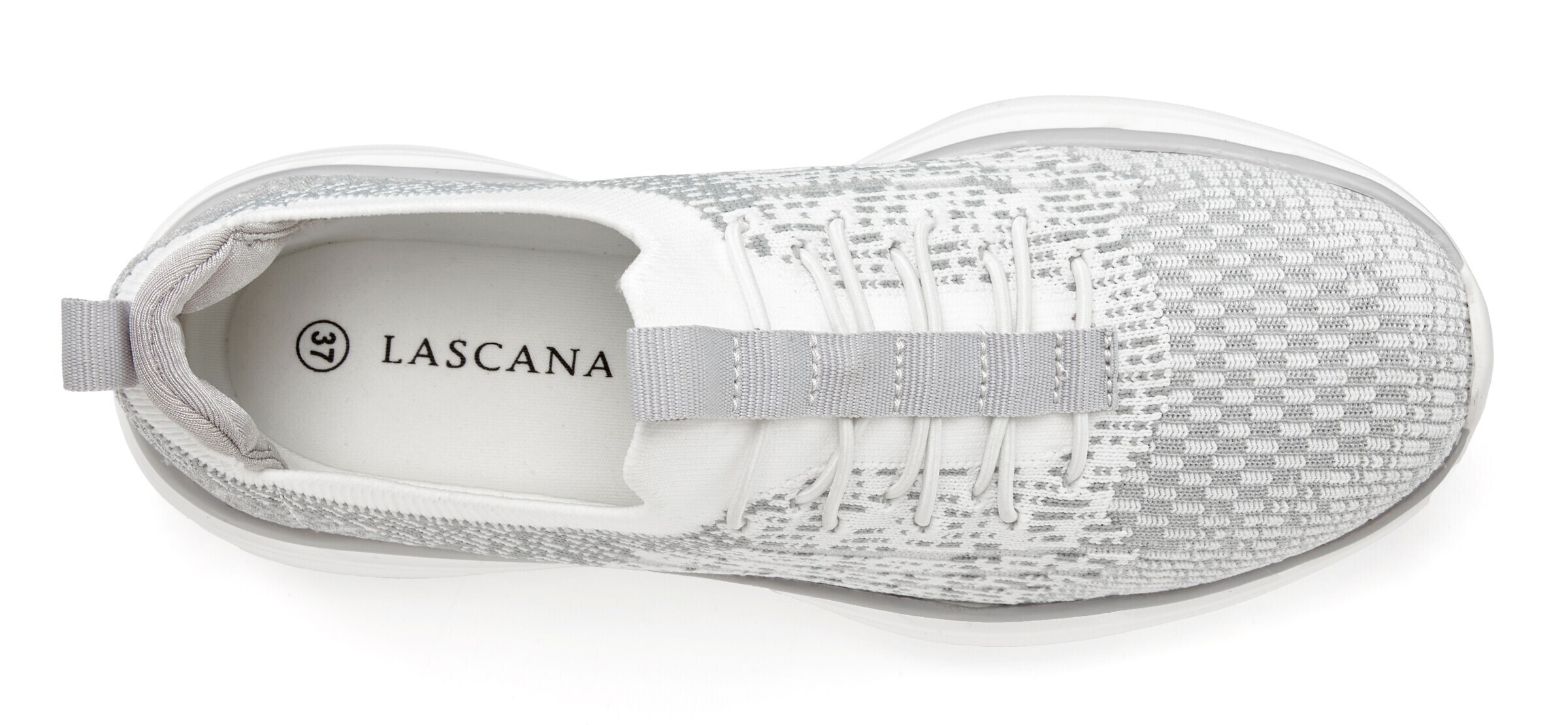 LASCANA - Zapatillas sin cordones en gris