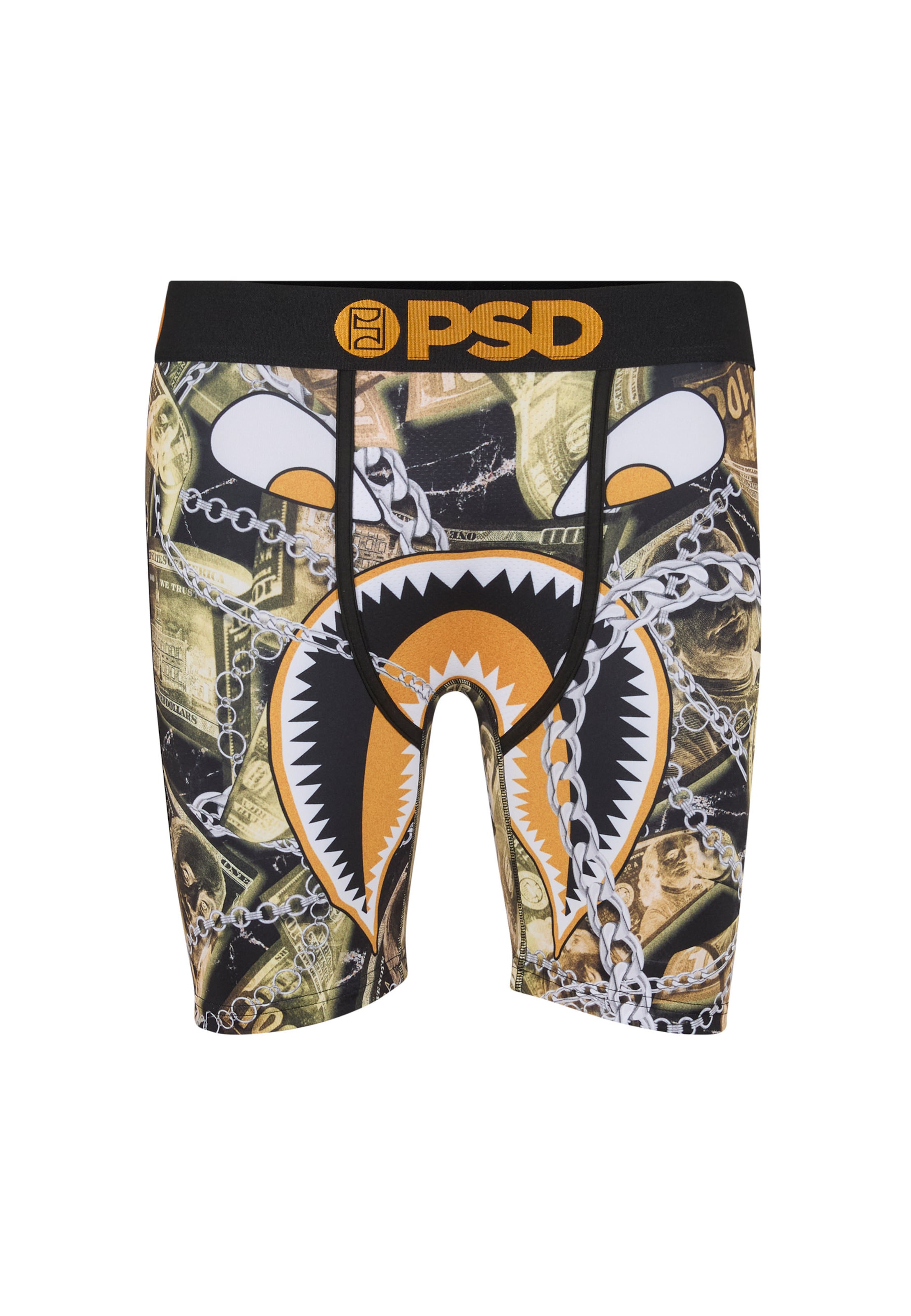 Boxers 'Hich Roller' PSD en noir : devant