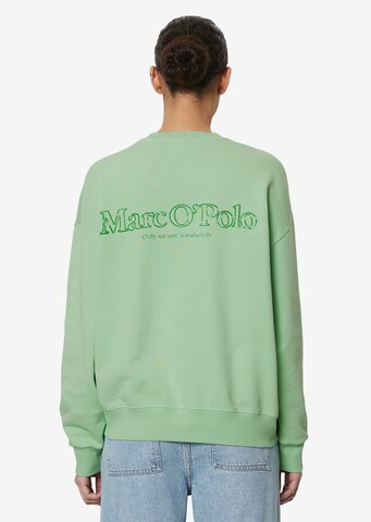 Sweat-shirt Marc O'Polo en vert