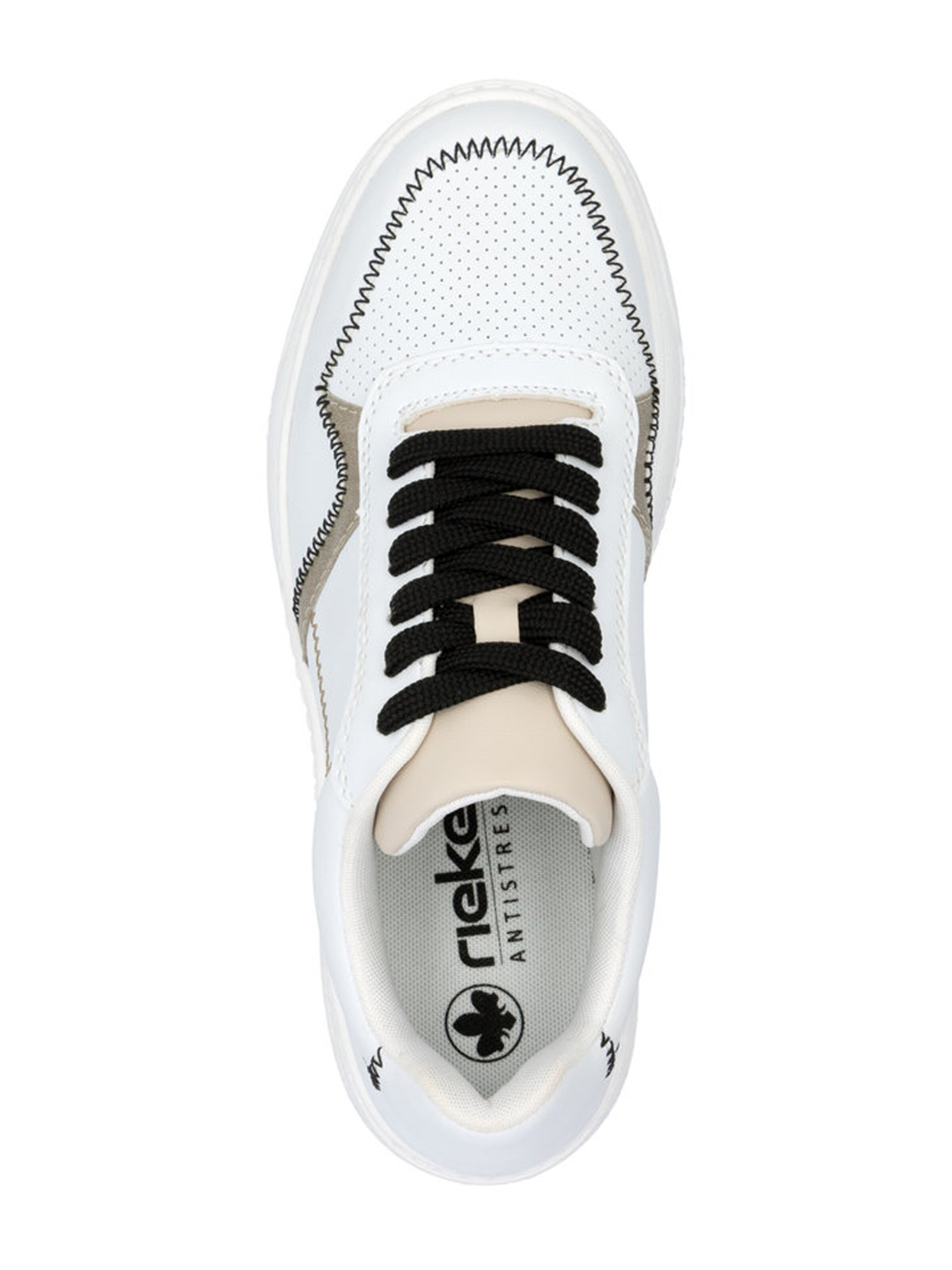 Rieker Σνίκερ χαμηλό σε λευκό