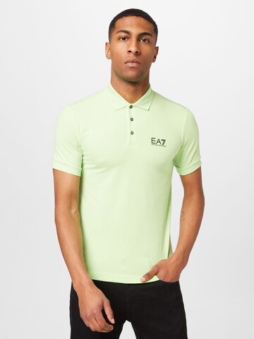 EA7 Emporio Armani Shirt in Groen: voorkant