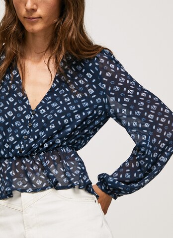 Pepe Jeans Blouse 'Eda' in Blauw