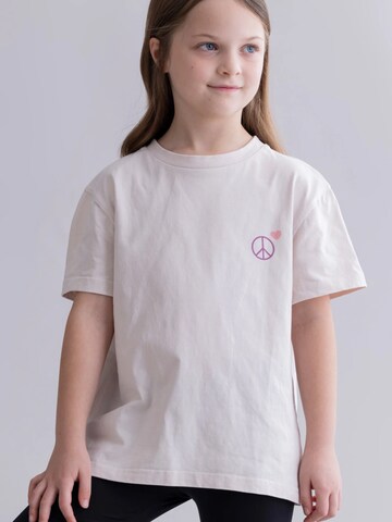 T-Shirt 'Kids T-Shirt Cotton' Hey Honey en blanc