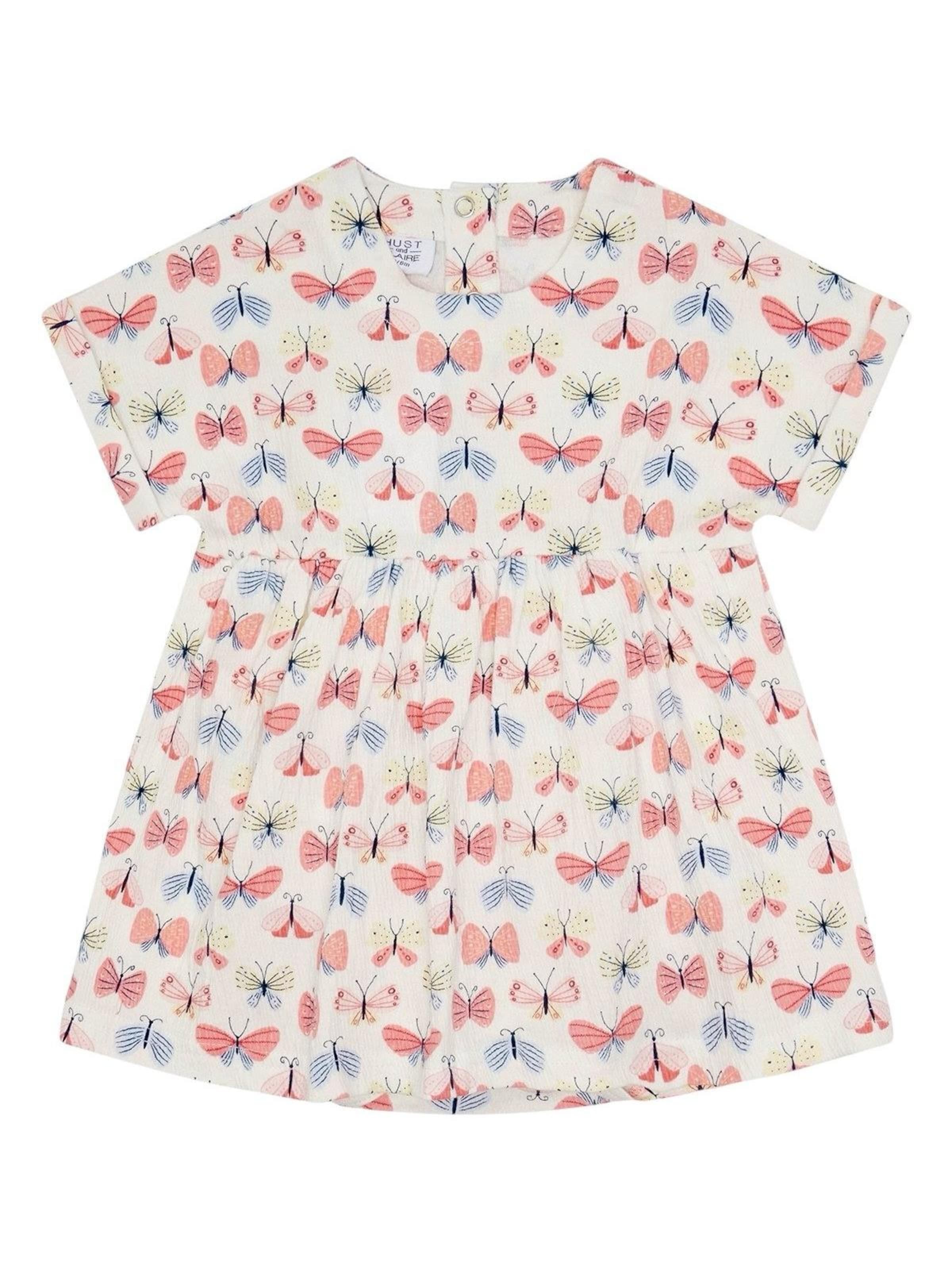 Hust & Claire Dress in Beige: front