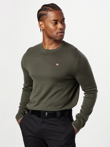 NAPAPIJRI Sweater 'DAMAVAND' in Green: front