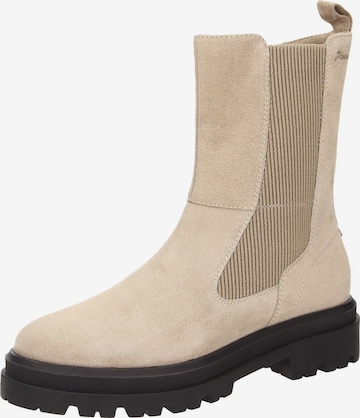 SIOUX Enkellaarsjes 'Kuimba-707' in Beige: voorkant