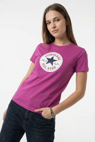 CONVERSE Shirt in Purple