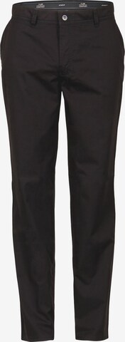 CLUB OF COMFORT Slim fit Chino Pants 'Garvey' in Black: front