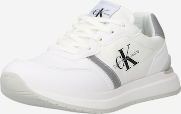 Calvin Klein Jeans Sneakers i hvit: forside