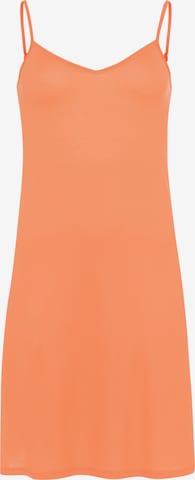 Robe Hanro en orange : devant