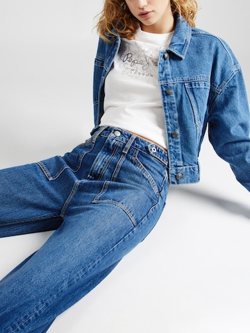 Pepe Jeans - Perna larga Calças de ganga em azul