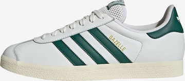 Sneaker bassa 'Gazelle' di ADIDAS ORIGINALS in bianco: frontale