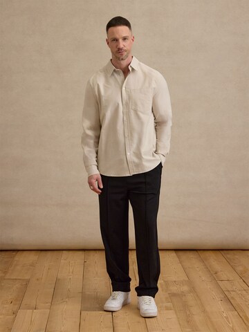 Regular fit Camicia 'Kimi' di DAN FOX APPAREL in beige