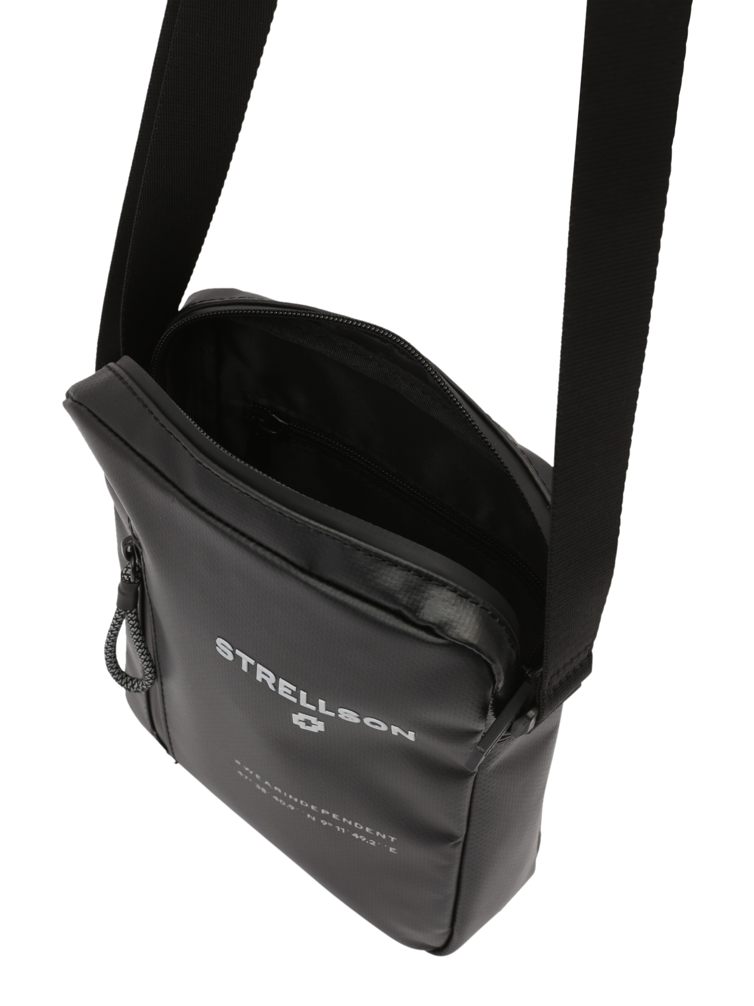 STRELLSON Válltáska 'Stockwell 2.0 Marcus' - fekete