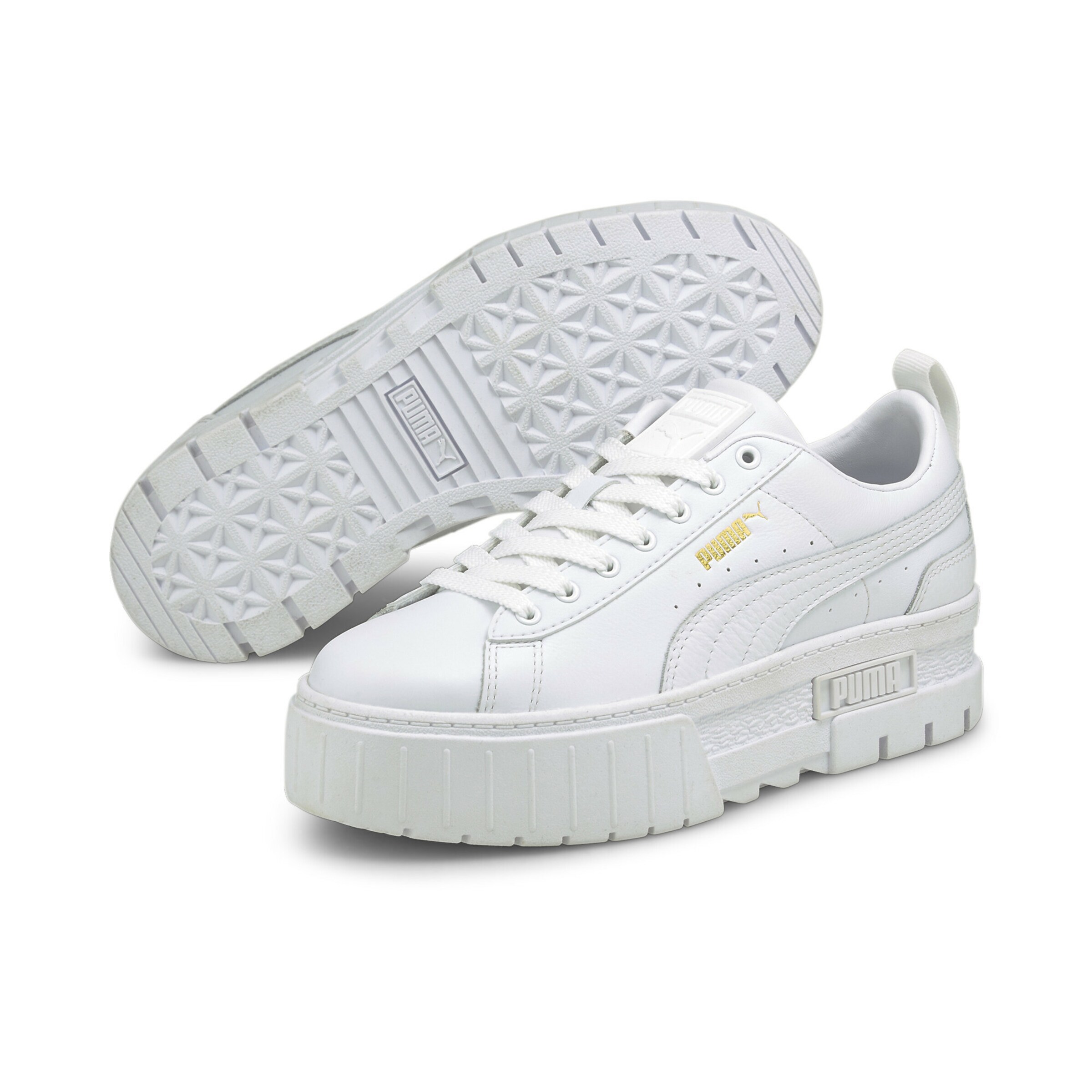 PUMA Ниски маратонки 'Mayze Classic' в бяло
