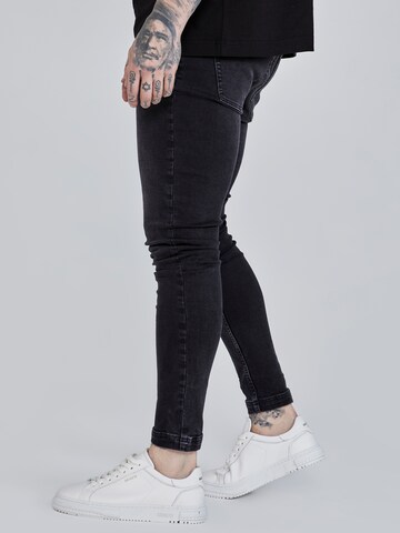 SikSilk Skinny Jeans in Schwarz
