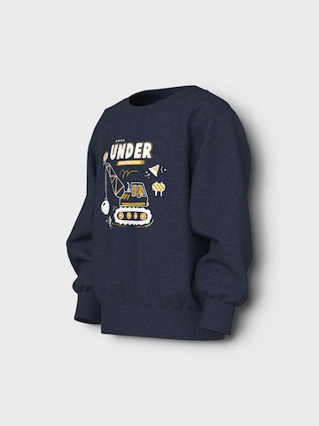 NAME IT Sweatshirt 'NMMVION' in Blauw