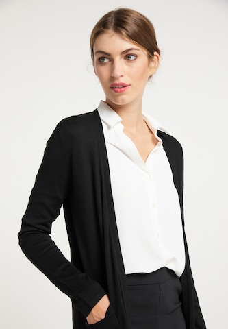 usha BLACK LABEL Knit Cardigan in Black