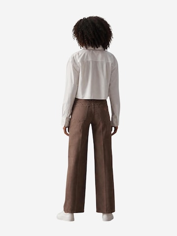 Calvin Klein Jeans Blouse 'LV047F104G' in Wit