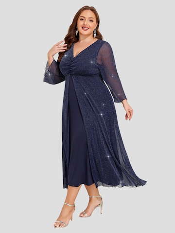 LapaPlus - Vestido de gala 'Women Dress' en azul