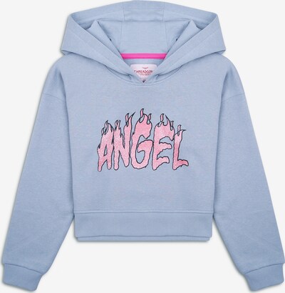 Threadgirls Sweatshirt 'Lucia' in hellblau / hellpink, Produktansicht