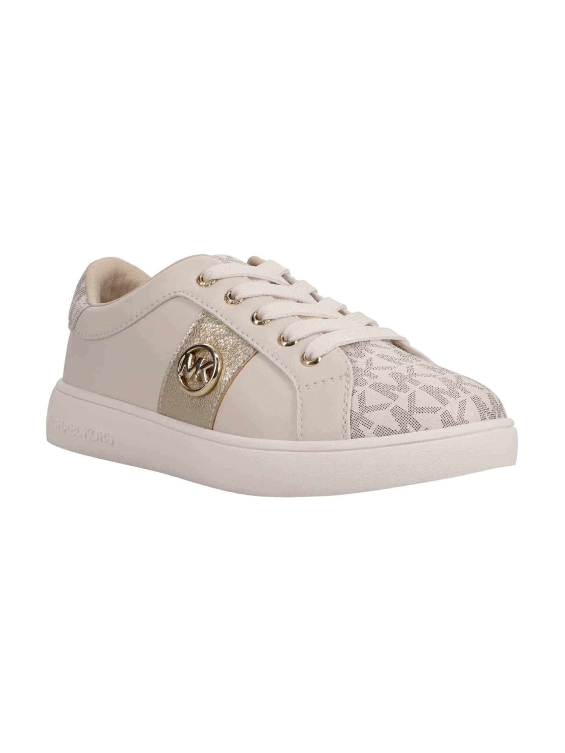Michael Kors Kids Sneakers 'JEM RAINE' in Beige: voorkant
