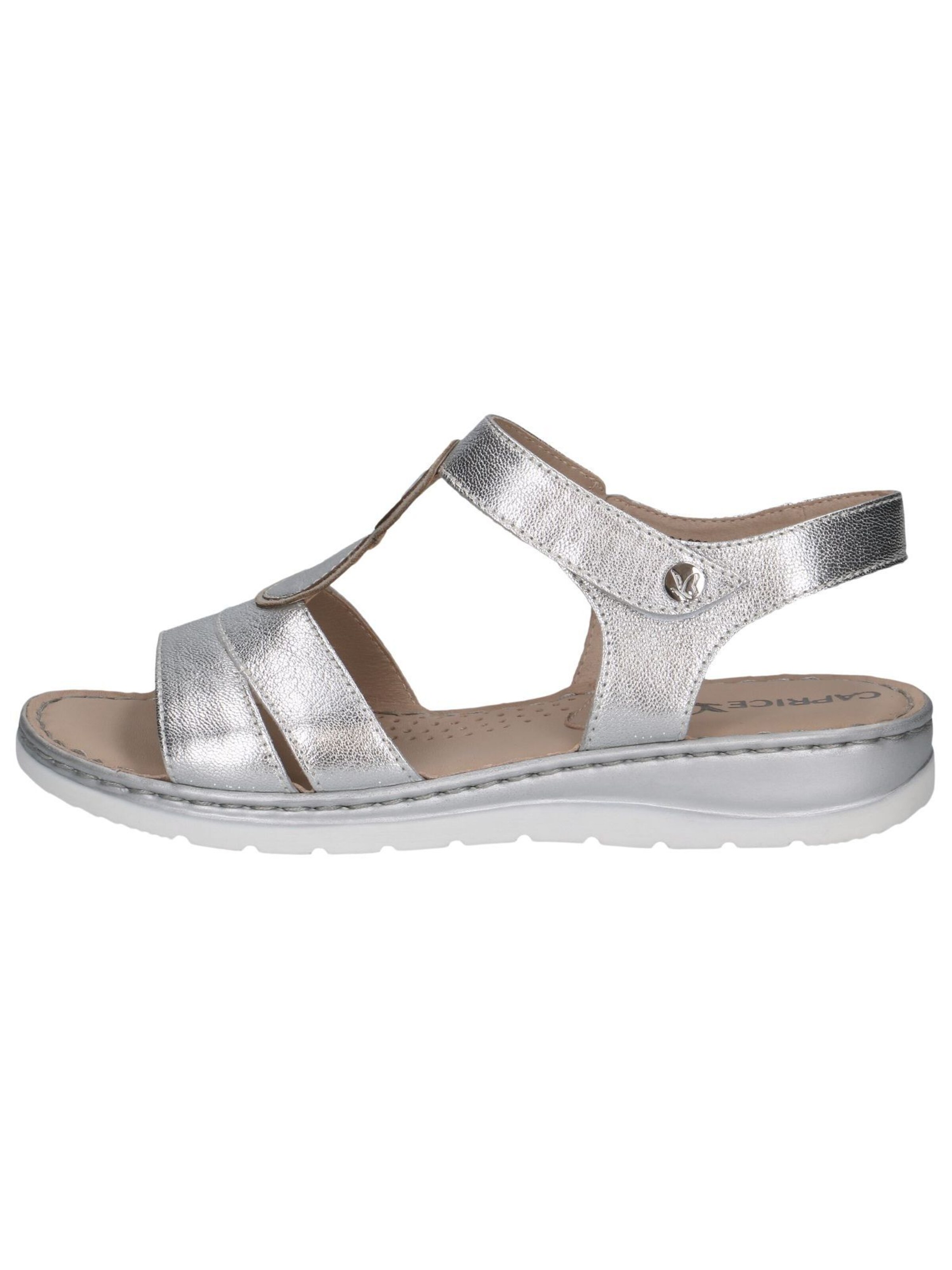 CAPRICE Sandals in Silver