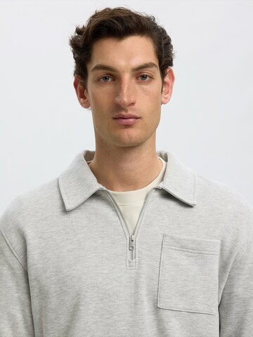 SELECTED - Sudadera 'SLMScott' en gris