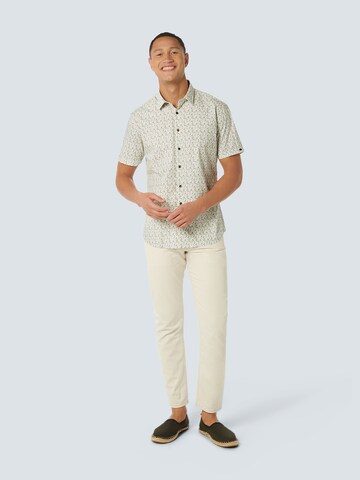 No Excess Regular fit Button Up Shirt in White