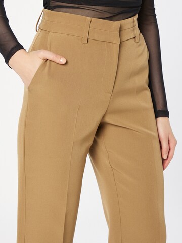 YAS Flared Pantalon 'BLURIS' in Bruin